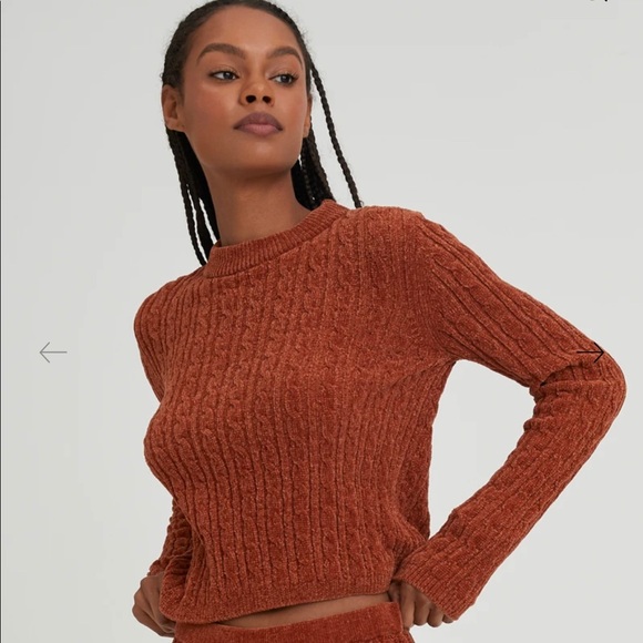 Something Navy Chenille Sweater 